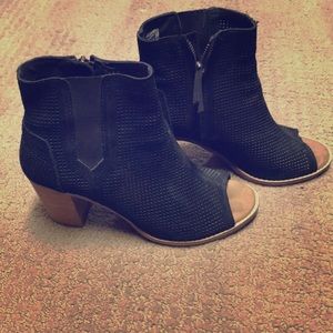 Toms Majorica Peep Toe Bootie